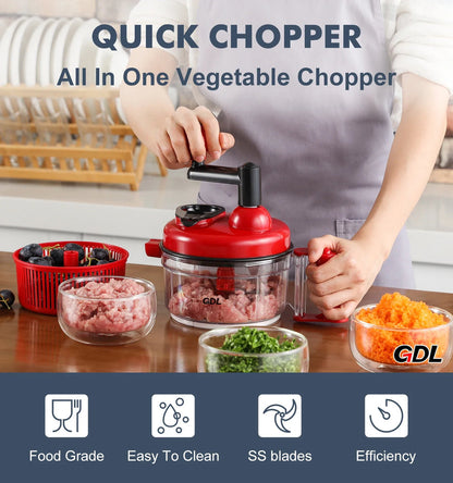 HAND CHOPPER MANUAL UPTO 10 FUNCTIONS