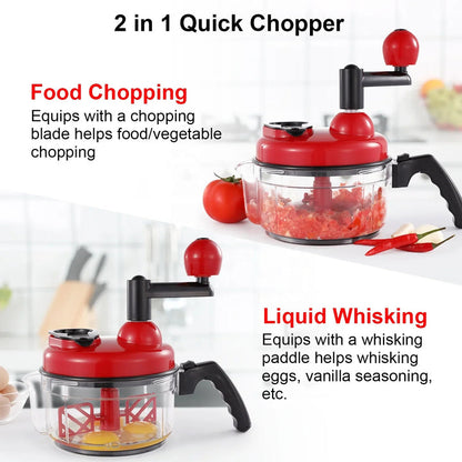 HAND CHOPPER MANUAL UPTO 10 FUNCTIONS